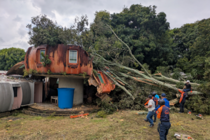 Lluvias y vientos huracanados causaron daños en Monagas y Yaracuy