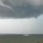 Se reportaron trombas marinas en Aragua y Zulia mientras continúan las ondas tropicales en Venezuela