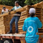 La ONG chilena Techo construyó las primeras 17 casas para víctimas de los terremotos en Venezuela