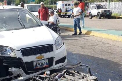 Bomberos de Caracas confirmaron saldo de un muerto y 15 heridos tras colisión múltiple en La Yaguara