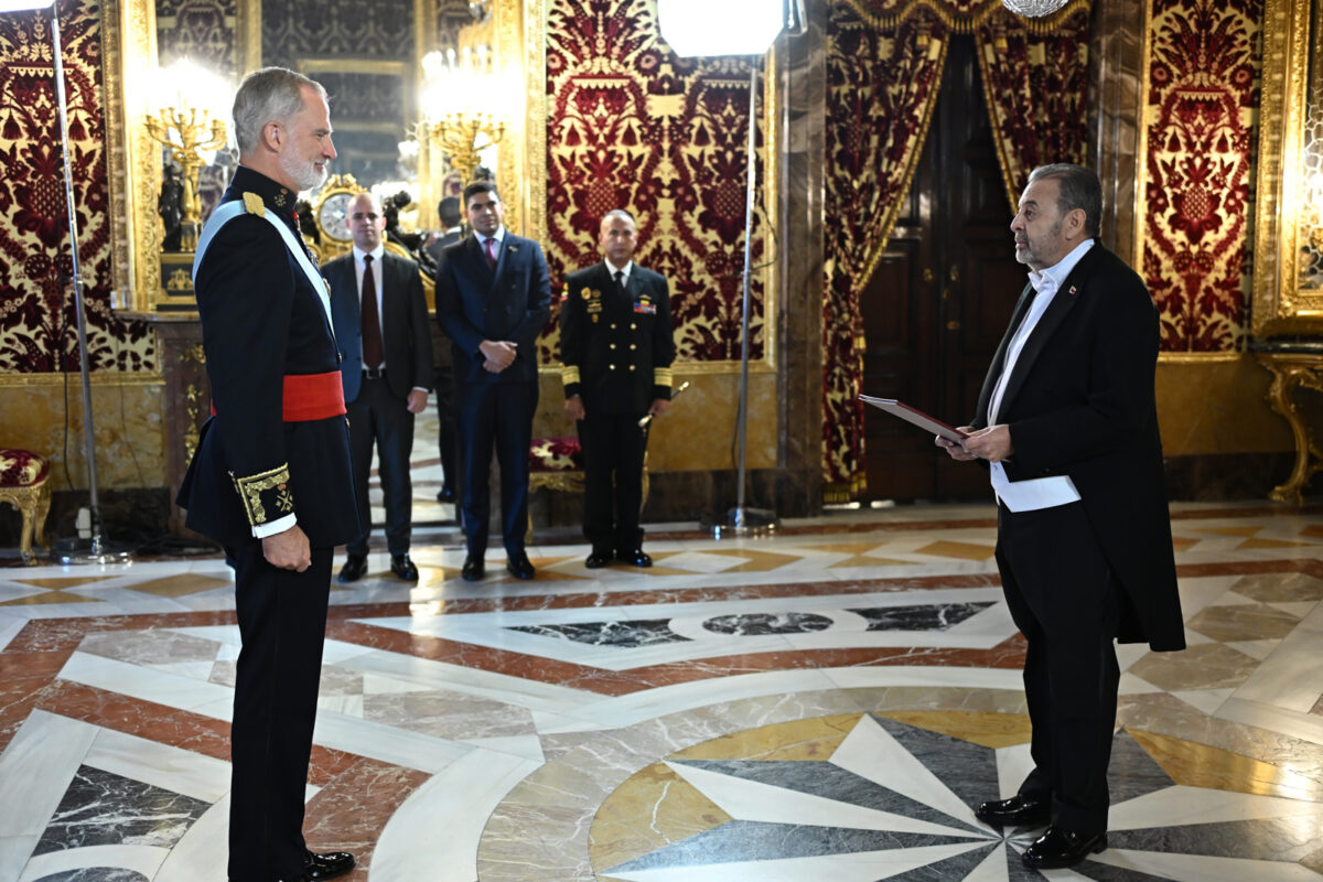 Los embajadores de Venezuela y Chile entregaron sus cartas credenciales al rey Felipe VI