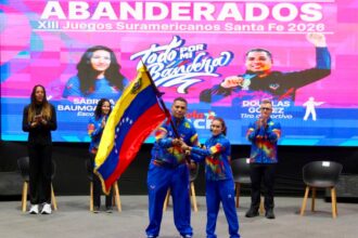 Venezuela enviará 400 atletas a los Juegos Suramericanos 2026 que se celebrarán en Argentina