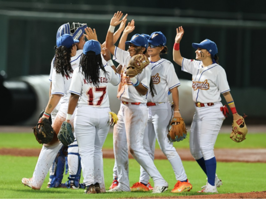 Venezuela ascendió al cuarto puesto del ranking mundial de beisbol femenino