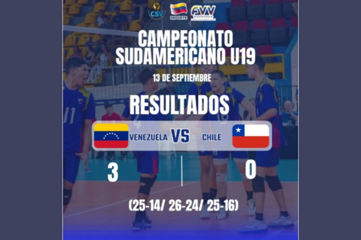 Venezuela clasificó al Mundial Sub-19 de voleibol de 2027