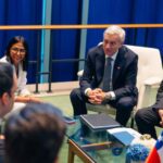 El presidente de Chile se reunió con Delcy Rodríguez para tratar temas consulares y diplomáticos