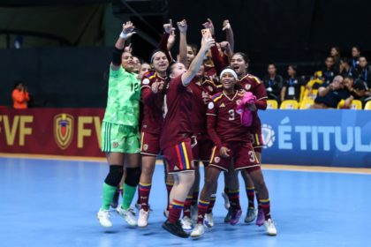 La Vinotinto femenina Sub-20 se clasificó por primera vez a la final del Sudamericano de Futsal