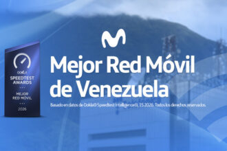 Movistar Venezuela es reconocida por Ookla como la Mejor Red Móvil de Venezuela