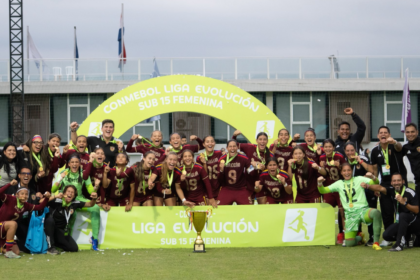 Venezuela hace historia y conquista su primer campeonato en la Liga Evolución Sub-15 Femenina