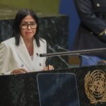 Delcy Rodríguez anunció en la ONU que habrá elecciones en Venezuela y un proceso de “transformación democrática”