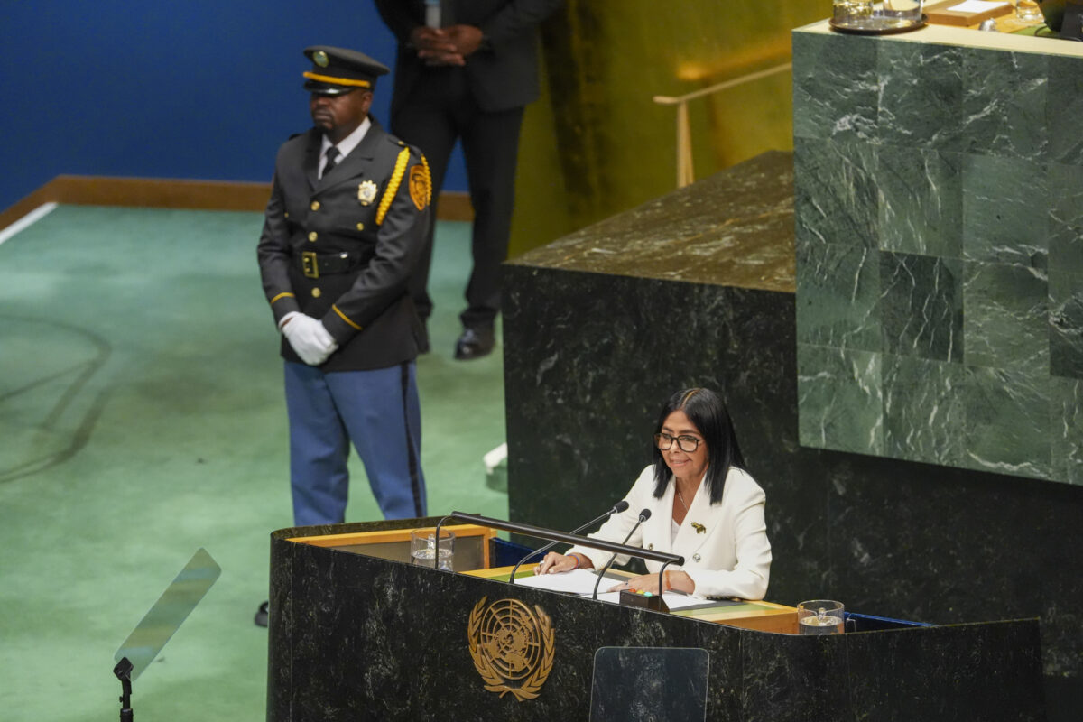 Delcy en la ONU