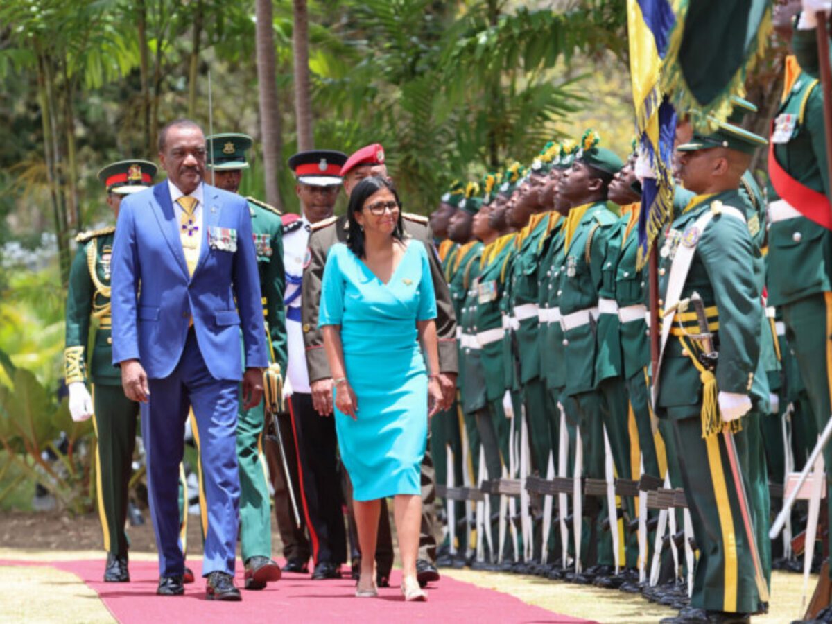 ¿Qué visitas diplomáticas ha realizado Delcy Rodríguez en 2026?