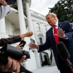 La Casa Blanca excluyó a CNN del viaje de Trump a Tennessee a bordo del Air Force One