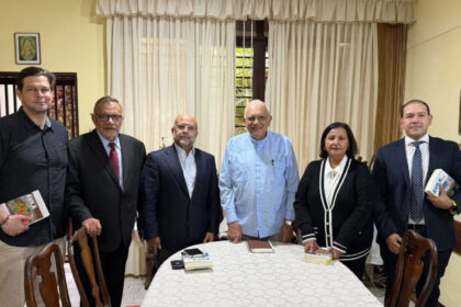 Representantes de la AN de 2015 con el cardenal Baltazar Porras