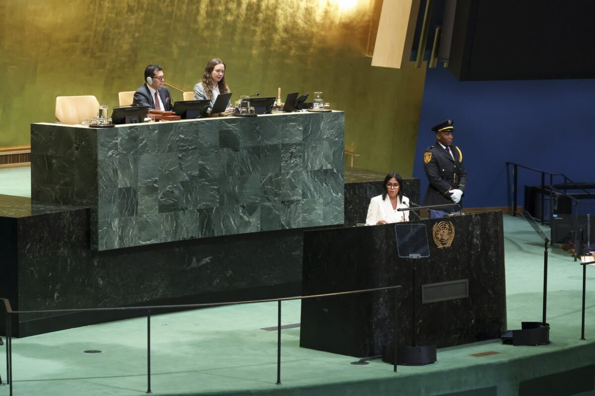 La transcripción del discurso de Delcy Rodríguez en la 81.ª Asamblea General de la ONU