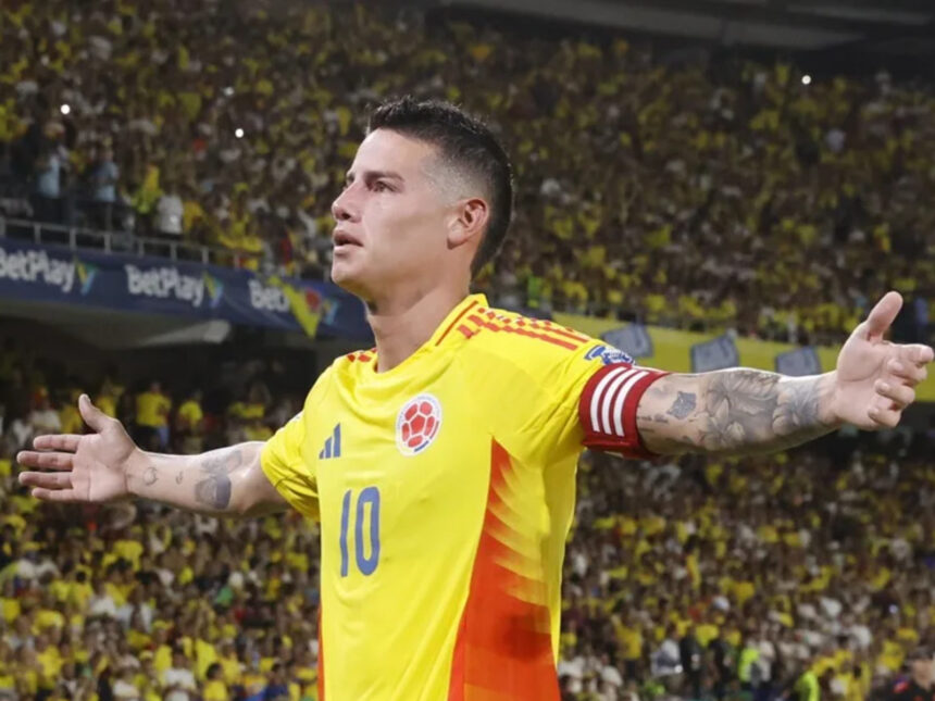 James Rodríguez anunció su retiro de la selección de Colombia