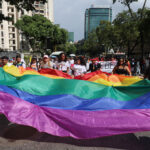 La comunidad LGTBI marchó en Caracas para exigir el reconocimiento de sus derechos