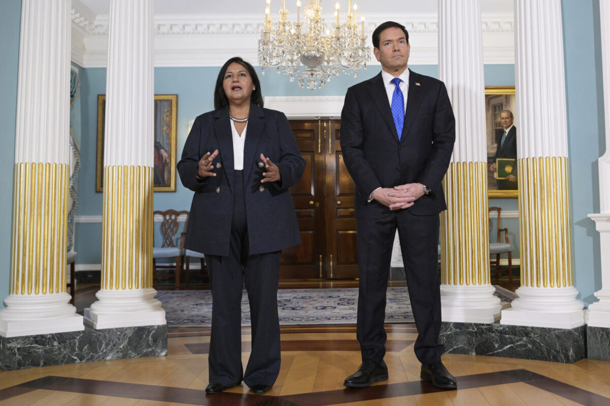 Marco Rubio se reunió con Dinorah Figuera en Washington