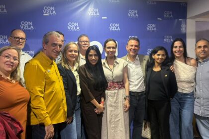 María Corina Machado se reunió integrantes de la PUD tras su regreso a Venezuela