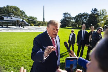 Trump dijo que sería “interesante” una elección entre Delcy Rodríguez y María Corina Machado