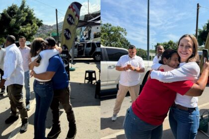 María Corina Machado visitó La Guaira por primera vez tras los terremotos de junio