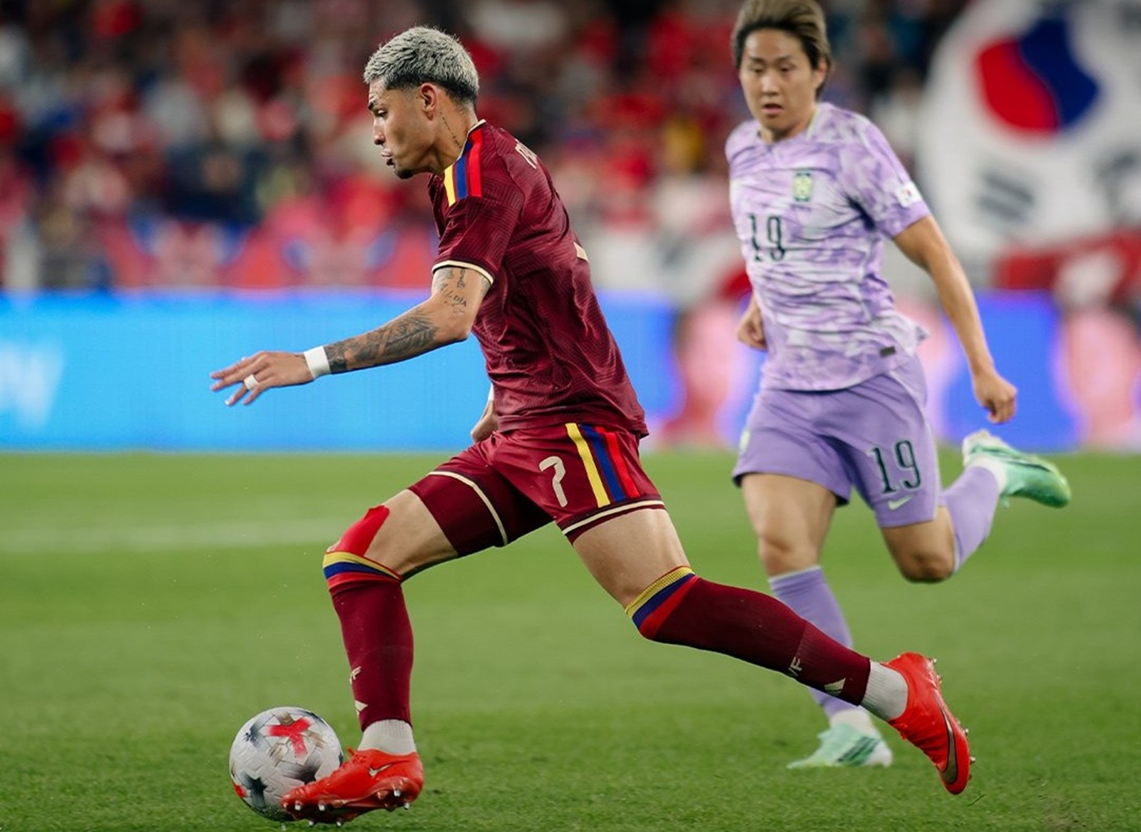 La Vinotinto empató sin goles con Corea del Sur en un amistoso internacional