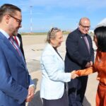 Delcy Rodríguez llegó a Roma para participar en el Foro Mundial anual de la FAO