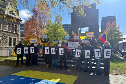Venezolanos manifestaron alrededor del mundo para exigir una fecha para las elecciones presidenciales