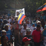 Oposición se moviliza en varias zonas de Venezuela para exigir elecciones presidenciales en 2027