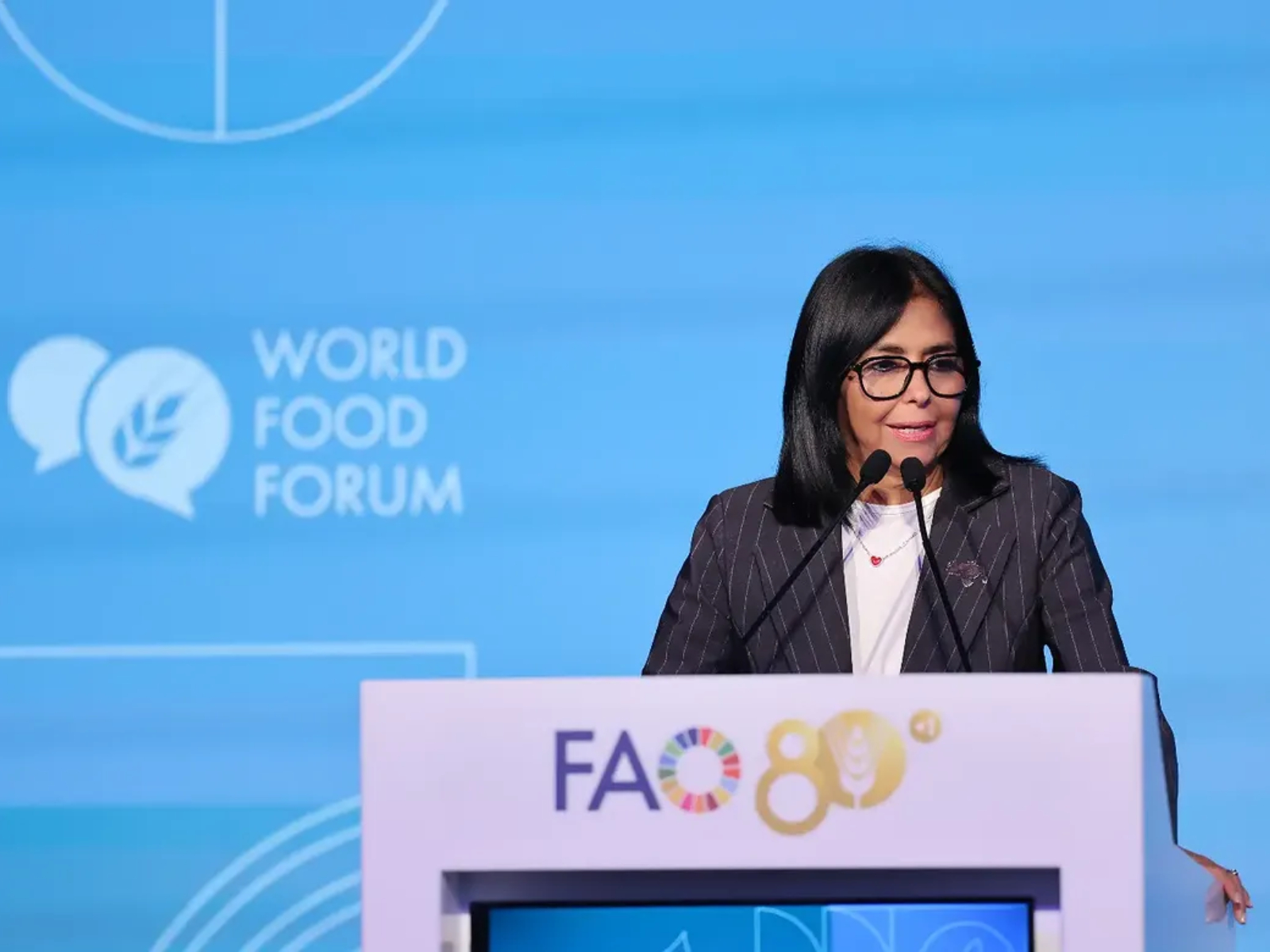 Delcy Rodríguez anuncia el Plan Venezuela Alimenta y apunta al “hambre cero” antes de 2030