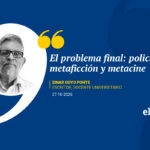 El problema final: policial, metaficción y metacine
