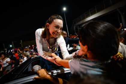 En imágenes: así fue el recibimiento de María Corina Machado en Caracas