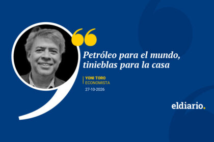 Petróleo para el mundo, tinieblas para la casa